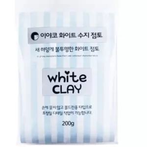 수지점토 만들기 200g 화이트 불투명 점토재료 향초 수작업재료 휴대용점토 점토공예 l-11F59