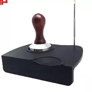 블랙템핑매트 1구 대 실리콘매트 템퍼수납 바리스타 라떼아트펜수납 카페용품 a-W4BEBDE
