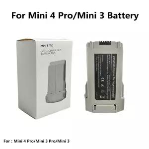 미니 4 프로/미니 3 지능형 비행 배터리 플러스 용량 3850mAh 비행시간 47분 드론 호환