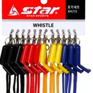 스타 호각 줄포함 12개 1세트 호루라기 심판 스포츠 전자휘슬 축구휘슬 a-W542B78