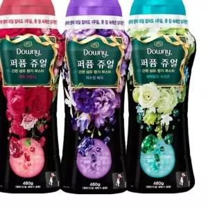 다우니 퍼퓸쥬얼 480g 12주지속 향기부스터 3종 택1 세탁보조제 sn1C22F 향기촉진제 퍼퓸주얼