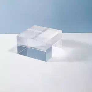 디스스탠드 100x100x20mm 정사각형 정사각형투명블록 진열대 장식품아크릴디스큐브 피스 a-WFKDGGN