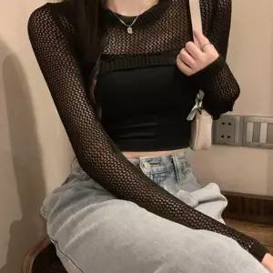 크롭니트볼레로크롭그물심플니트원피스볼레로 크롭니트심플 CGWFGUYEU