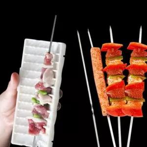 아웃도어 캠핑 바베큐그릴꼬치틀1세트 와인오프너 색상선택 와인용품 디켄터 맥주잔 n-6FE5D