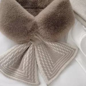 136000035 보온 털 목도리 베네 머플러 면 스카프 CGWFK535U 목토시 scarf