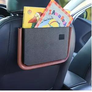 D24 폴딩 뒷좌석 수납함 포켓 자동차 헤드레스트 CGWFIDQ5J 차량용포켓 차량용방수수납