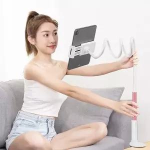 자바라 휴대폰 테블릿 거치대 핑크