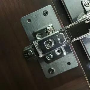 DSGS 장롱 옷장 문짝 경첩 수리 보강판 브라켓 90x47 B형