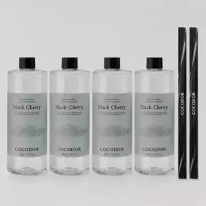 [2+2] 코코도르 퍼퓸 디퓨저 리필액 500ml X 4개 + 스틱10P 알뜰구성 리필액