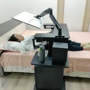 누워서컴퓨터 게이밍 책상 누워서 무중력 테이블 데스크