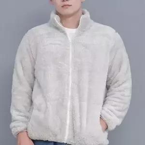 남녀공용 여성 보아털 겨울 데일리 집업 빅사이즈 후리스 플리스 점퍼
