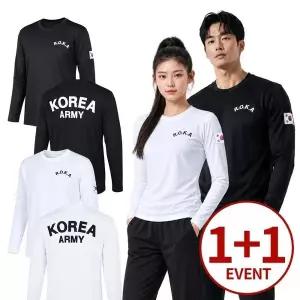 (1+1) 남여공용 로카 트레이닝 라운드 긴팔티