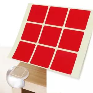 사각 투명 양면 테이프 초강력 34x34mm 거치대부착