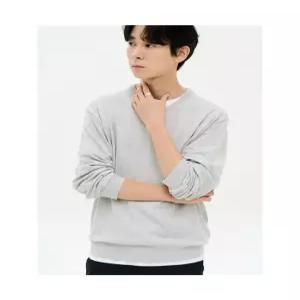 에잇세컨즈 라이트웨이트 V넥 풀오버 라이트 그레이 456851MME2 6996679