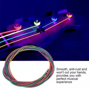 4 문자열 일렉트릭베이스 현 세트 기타 라이트 게이지 .046 .100 DIY 스테인레스 스틸