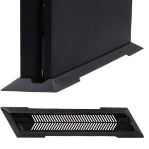 미끄럼 방지 냉각 브래킷 수직 스탠드 플레이스테이션 PS4/PS4 PRO/PS4 슬림 콘솔 도크 마운트 베이스 홀더