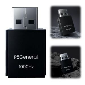 P5General 게임 컨버터 USB 어댑터 1000Hz 초저지연 게임패드 수신기 XIM MATRIX/Raspberry Pi 지원