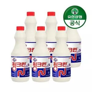 유한양행유한 펑크린/배수관 막힘 용해제 1L 6개