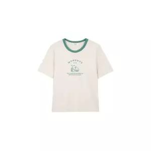 POLHAM 여성 20수 코튼 링거 기본핏 반팔티_PHG2TS2220 122703