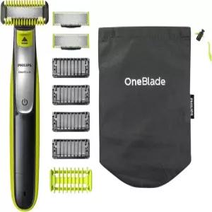 필립스 OneBlade 하이브리드 바디 및 페이스 수염 트리머