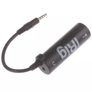 핫 기타 인터페이스 I-Rig 변환기 교체 전화 오디오 튜너 라인 Irig