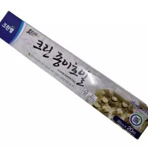 (다올)종이 호일 30X20 크린 쿠킹 주방 요리