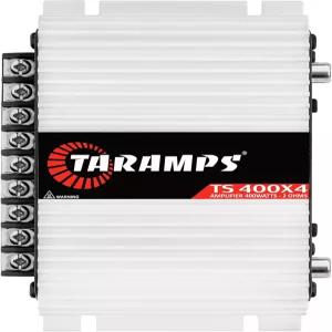 Taramps TS 400x4 400 watts RMS 4채널 풀 레인지 카 오디오 앰프 2 브리지드 RCA 입력 Class D 출력 파워