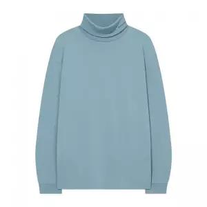 COVERNAT 소로나 레이어드 터틀넥 롱슬리브 Dusty Blue