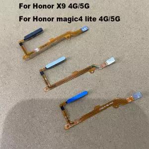 Huawei Honor X9 / Magic 4 Lite 지문 센서 전원 버튼 플렉스 케이블 터치 ID 홈 교체 4G 5G