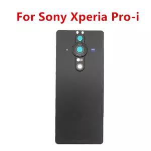 Pro i 하우징 소니 엑스페리아 프로-아이 배터리 백 커버 수리 교체 도어폰 후면 케이스  카메라 렌즈