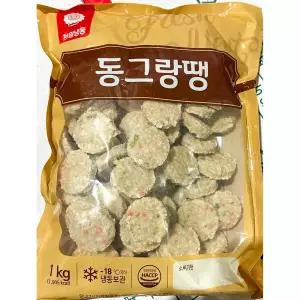 동그랑땡 (천일식품 약85알 1K) X10 분식점/박스/전문점용/업소전용/찌개전문