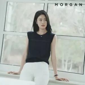 [백화점출고] 모르간 프렌치린넨 슬리브리스 니트 3종 런칭 가격 79,900원 1209743