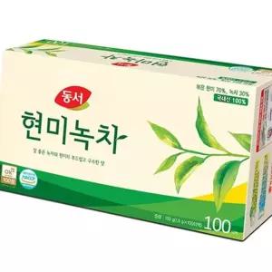 (올핀)현미녹차 1.5g x 100T - 동서 전통차 건강음료