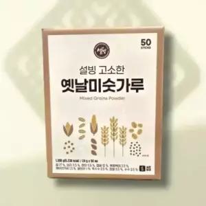설빙 옛날 식사대용 곡물 미숫가루 24g x 50개 코
