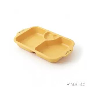 모두상회 유아 간식 아기 플레이트 접시 흡착식판