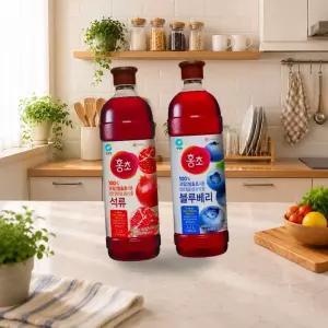 홍초 석류1.5L + 블루베리1.5L
