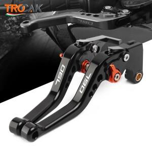 KTM 790 듀크 - 숏 브레이크 클러치 레버  바이크 오토바이 조정 가능 CNC 알루미늄 핸들바에 적합