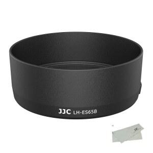 EOS R6 R5 RP R 카메라용 CANON RF 50MM F1.8 STM 렌즈 후드 양면 셰이드 ES-65B 후드 교체용 43MM 필터 및 캡 호환
