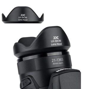 JJC REVERSIBLE 렌즈 후드 쉐이드 프로텍터 CANON POWERSHOT SX70 HS 및 SX60 카메라용 LH-DC90 대체
