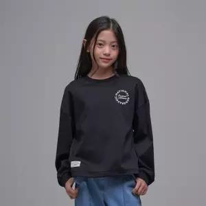 내셔널지오그래픽 키즈 NATIONALGEOGRAPHIC KIDS K241GTS910 여아 스트링 맨투맨 CARBO