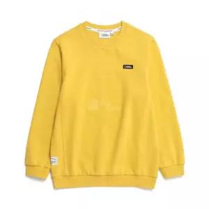 내셔널지오그래픽 키즈 NATIONALGEOGRAPHIC KIDS K231USW010 스몰로고 맨투맨 MUSTARD 5