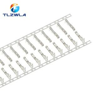 100PCS 2.54mm  점퍼 와이어 케이블 하우징 암 핀 커넥터 터미널