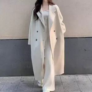 여성가을코트 모직 롱코트 2버튼 가을겨울 코트 여성 패션코트