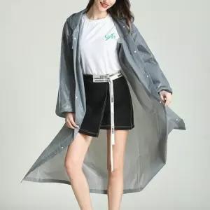 오버핏 일상룩으로 좋은 캐주얼 레인코트
