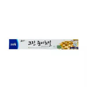종이호일 주방롤 33cm 용품 20m 33cm20m크린？N 주방 타입 랩 33CM20M 크린백 롤백