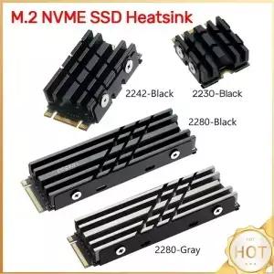 M.2 솔리드 드라이브 라디에이터 NVME 2230/2280/2242 SSD 방열판 방열 패드 알루미늄 쿨러
