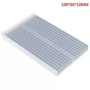 IC LED 전력 트랜지스터용 새로운 100*60*10mm 알루미늄 방열판 쿨러 칩 라디에이터