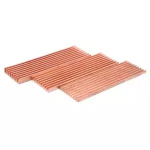 2mm 순수 구리 방열판 쿨러 M.2 2280 PCI-E NVME ssd용 열 전도성