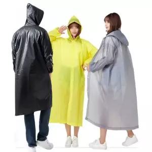여행우비 장마철 비오는날 다회용 패션 남여공용 레인코트 우비