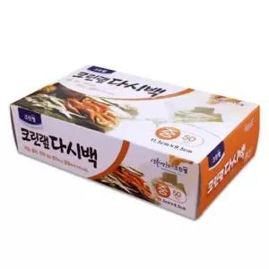 크린 다시백 중형 50P 멸치 한약 차 원두 거름망